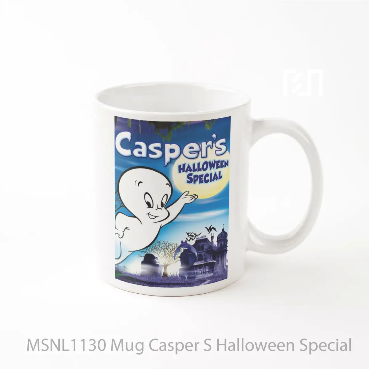 Mug Casper S Halloween Special Gelas Keramik Tema Film MSNL1130