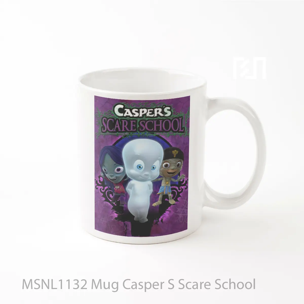Mug Casper S Scare School Gelas Keramik Tema Film MSNL1132