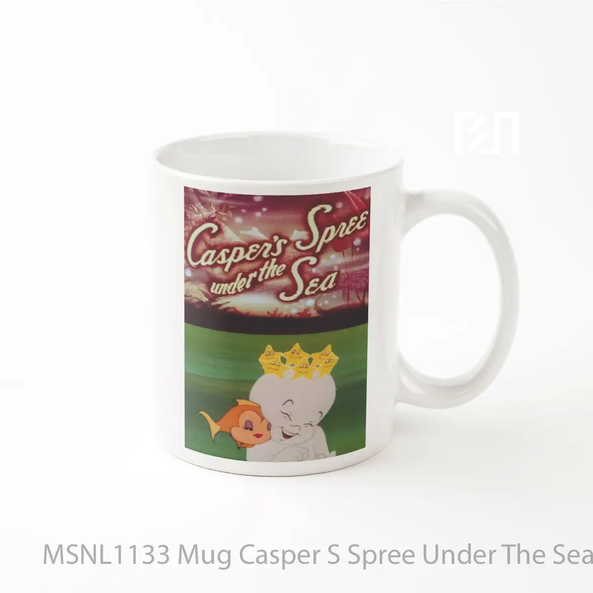 Mug Casper S Spree Under The Sea Gelas Keramik Tema Film MSNL1133
