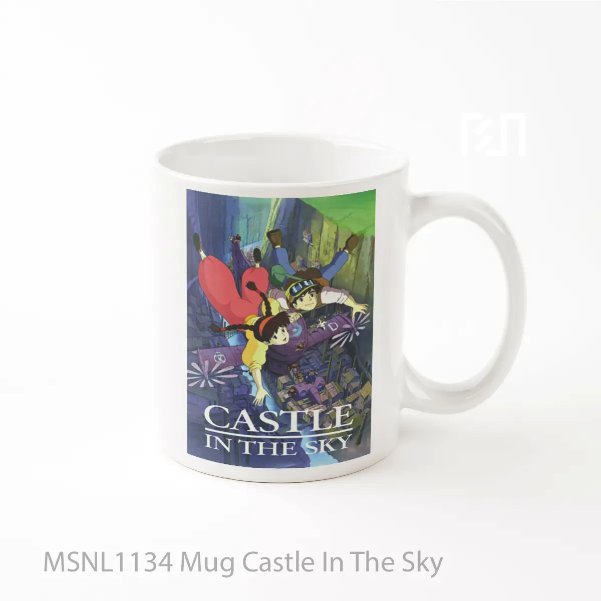 Mug Castle In The Sky Gelas Keramik Tema Film MSNL1134