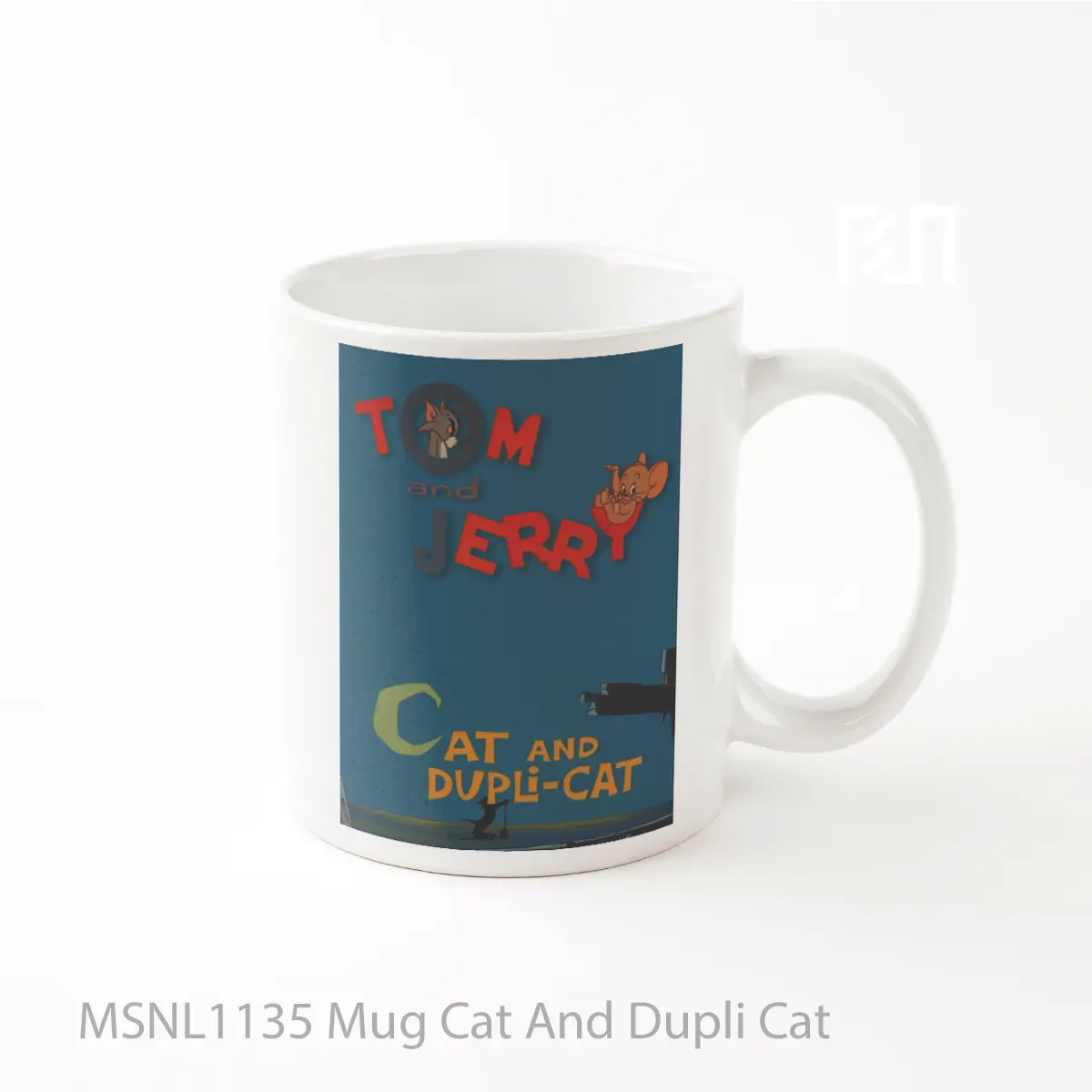 Mug Cat And Dupli Cat Gelas Keramik Tema Film MSNL1135