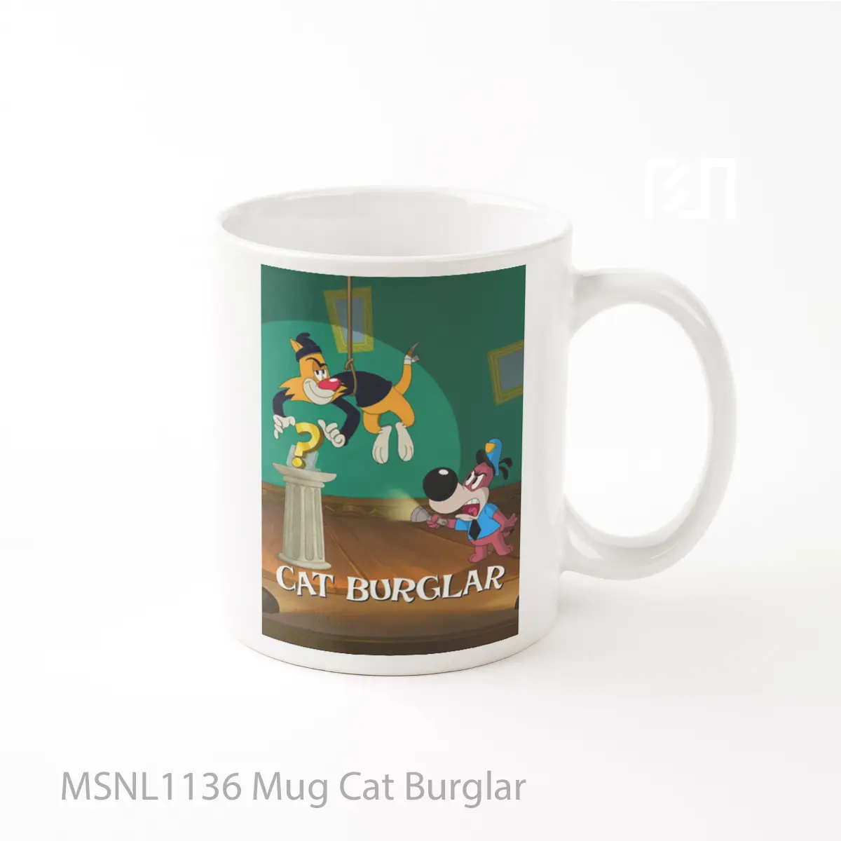 Mug Cat Burglar Gelas Keramik Tema Film MSNL1136