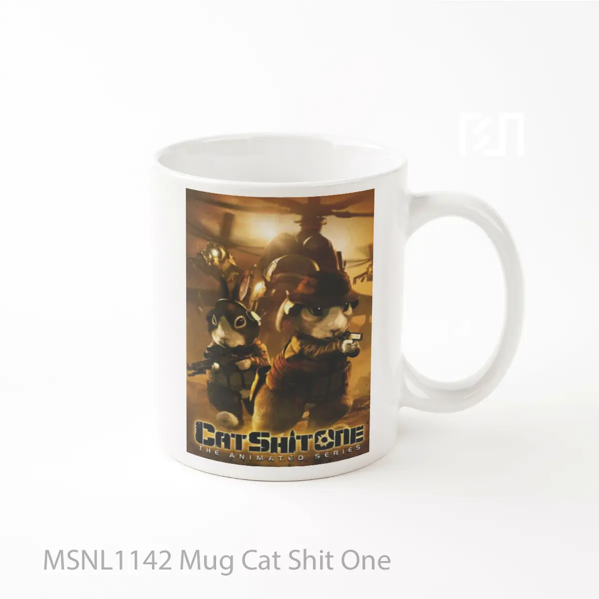 Mug Cat Shit One Gelas Keramik Tema Film MSNL1142