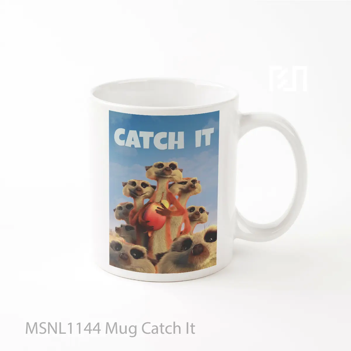 Mug Catch It Gelas Keramik Tema Film MSNL1144