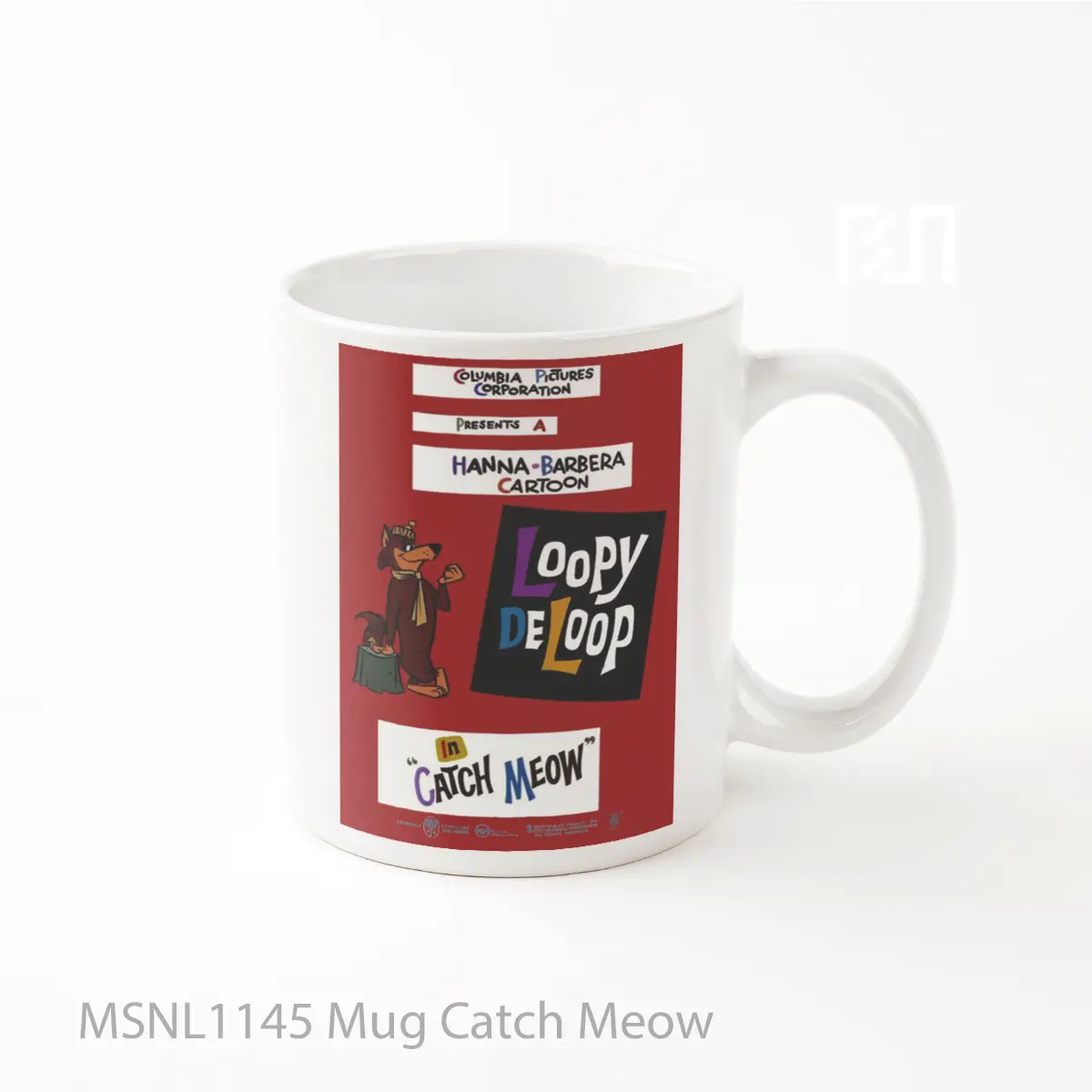 Mug Catch Meow Gelas Keramik Tema Film MSNL1145