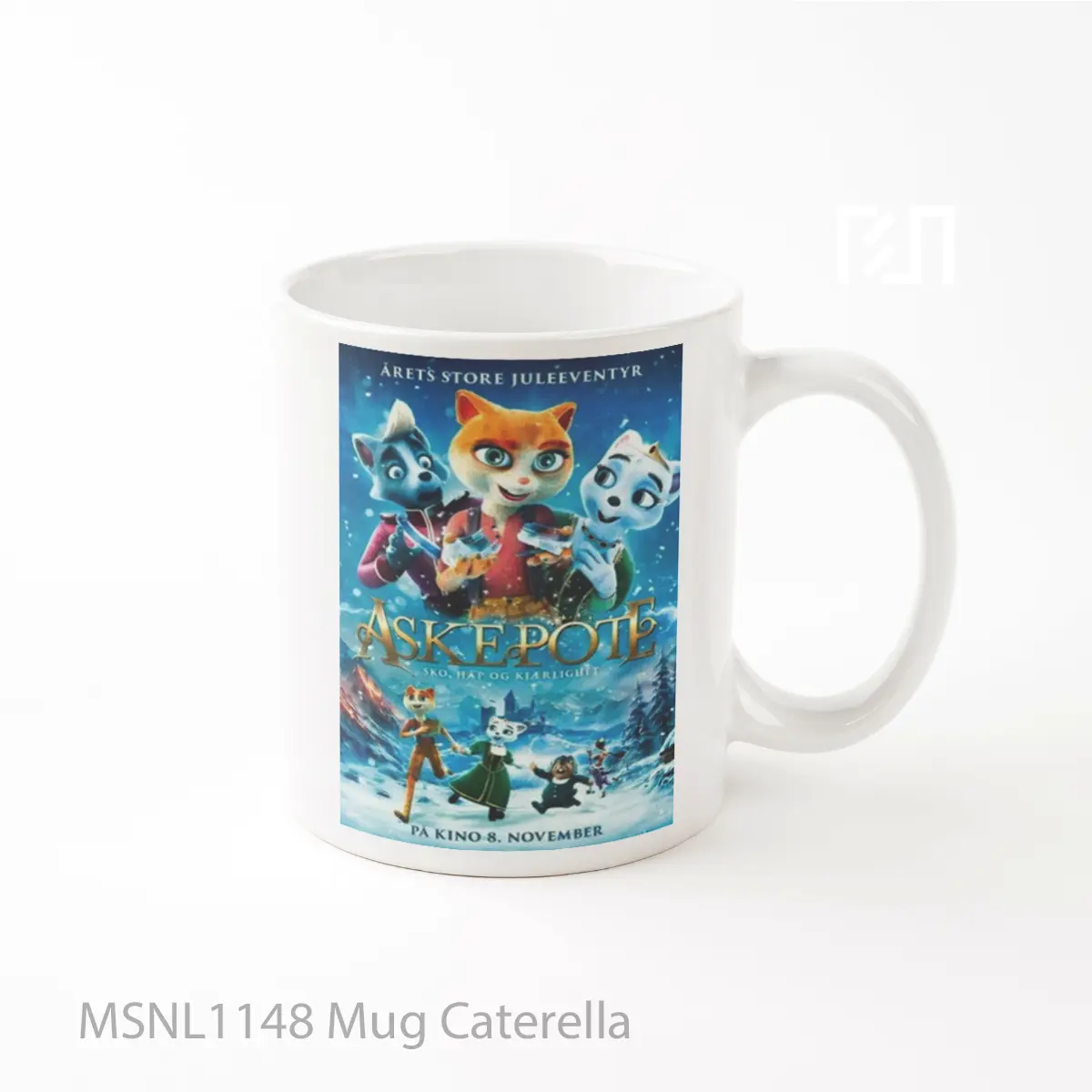 Mug Caterella Gelas Keramik Tema Film MSNL1148