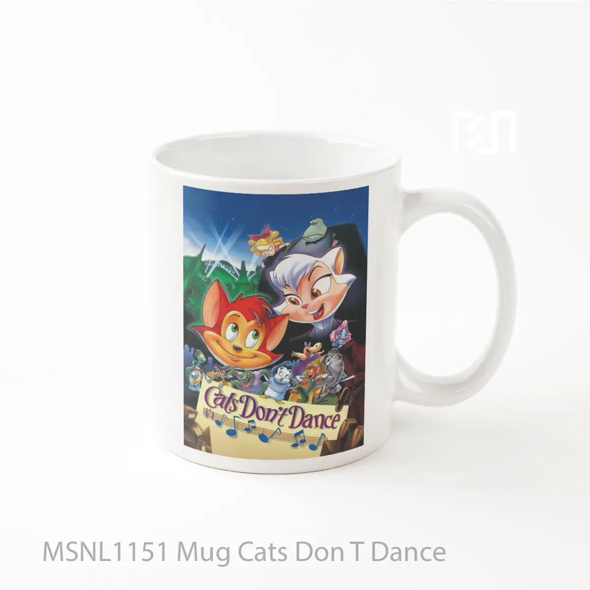 Mug Cats Don T Dance Gelas Keramik Tema Film MSNL1151