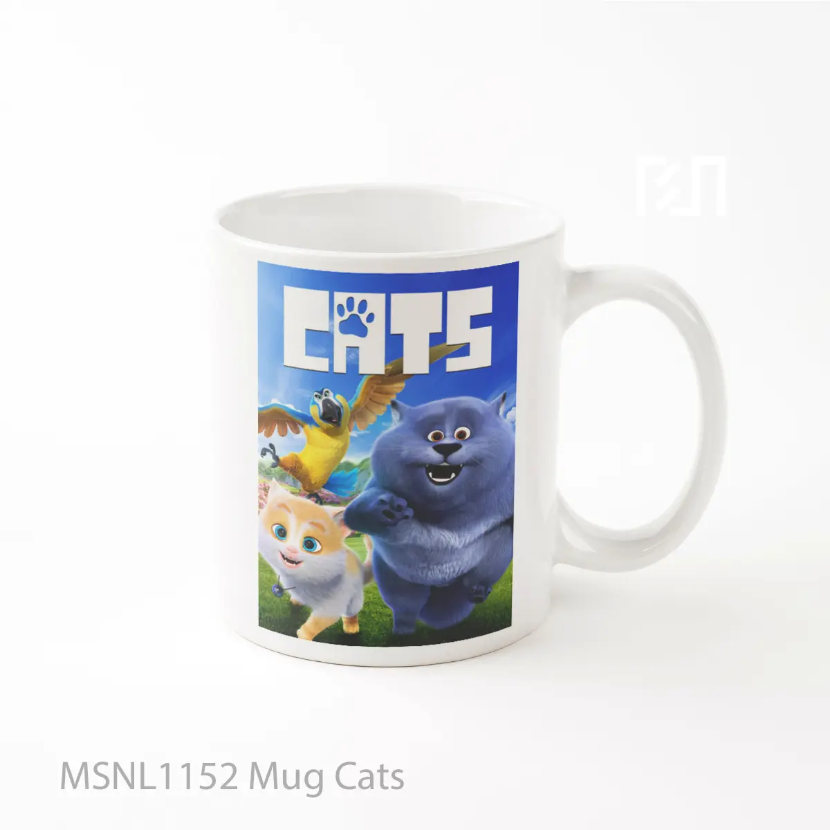 Mug Cats Gelas Keramik Tema Film MSNL1152