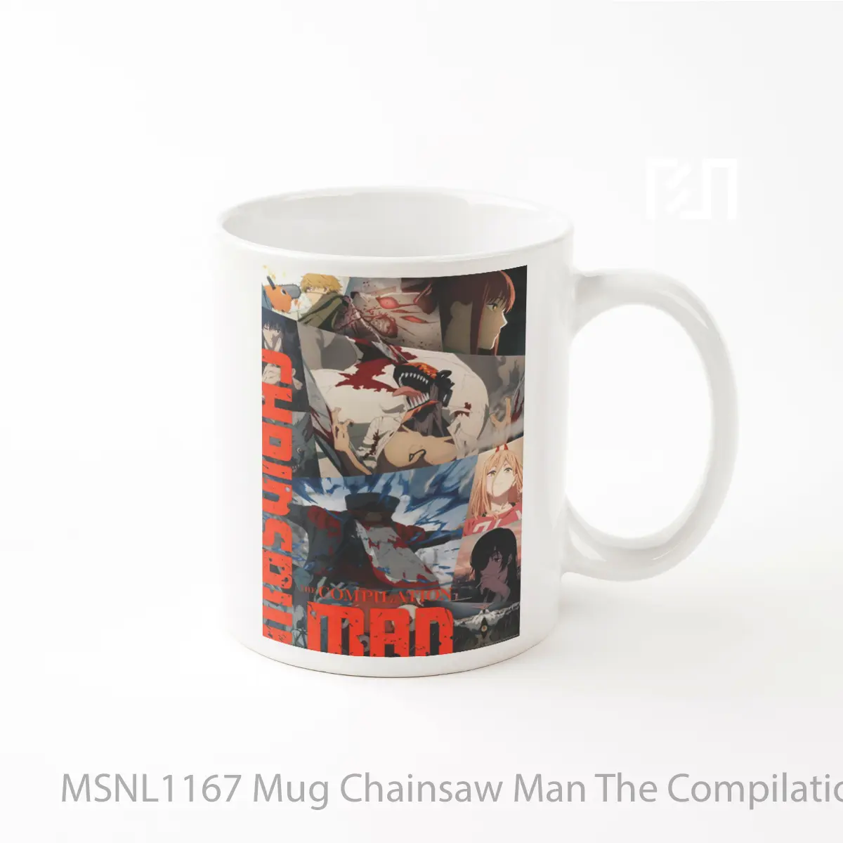 Mug Chainsaw Man The Compilation Part I Gelas Keramik Tema Film MSNL1167