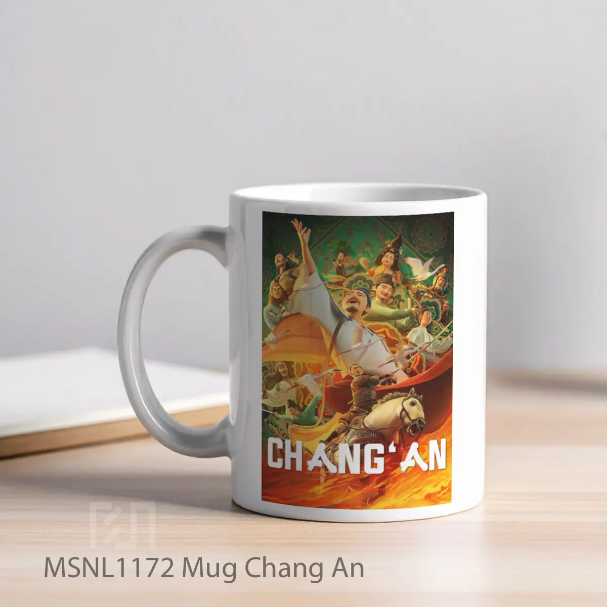 Mug Chang An Gelas Keramik Tema Film MSNL1172 - Tampak Kiri