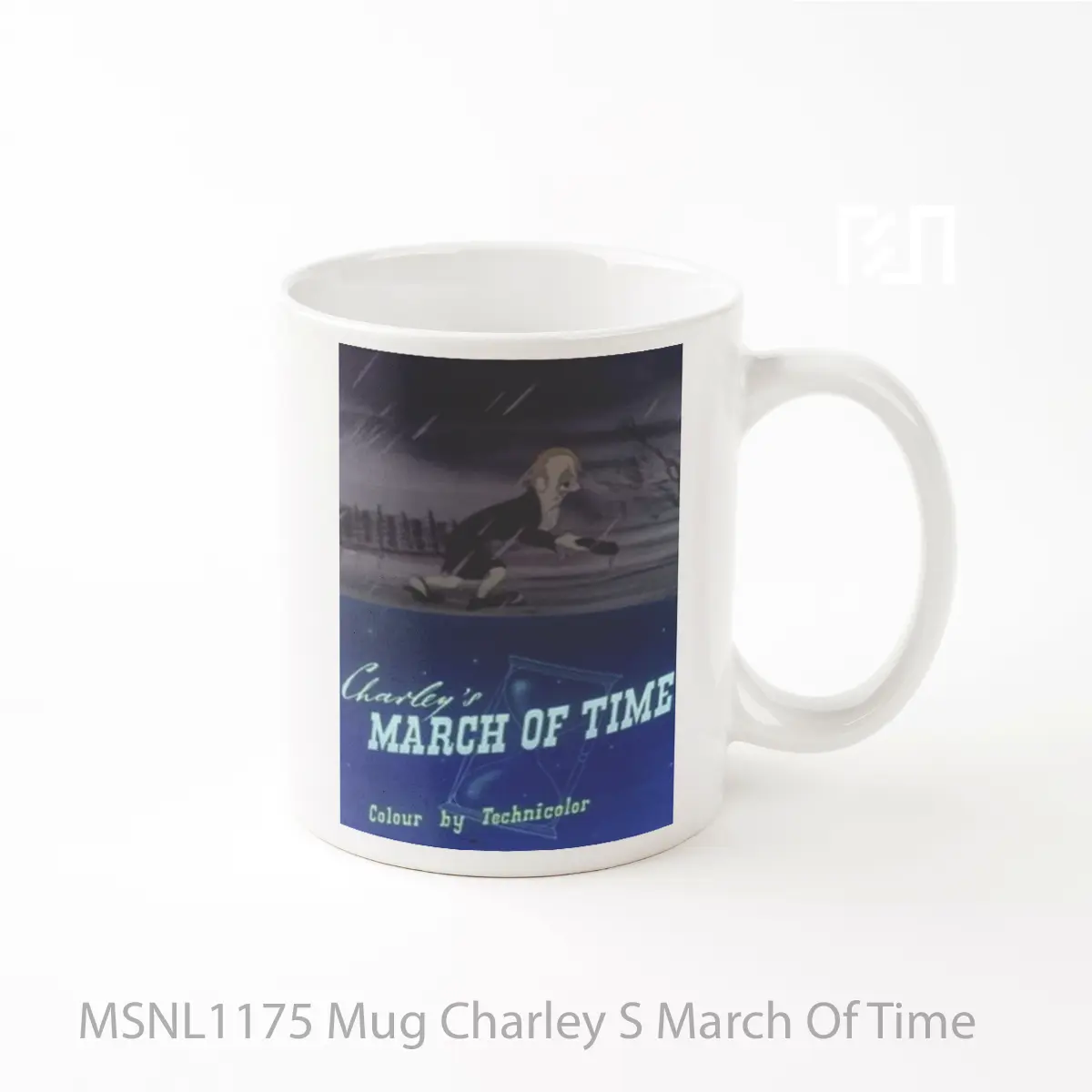 Mug Charley S March Of Time Gelas Keramik Tema Film MSNL1175