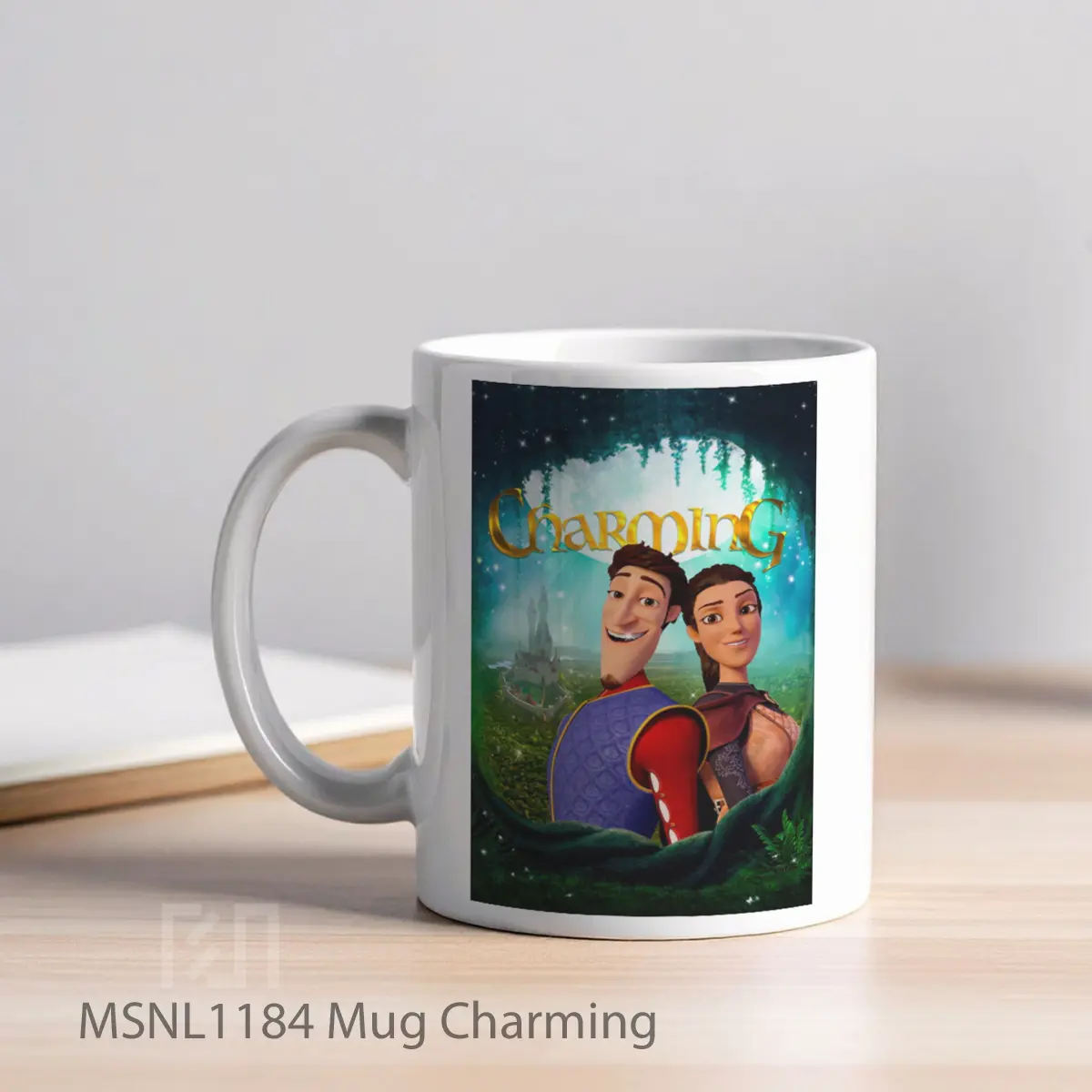 Mug Charming Gelas Keramik Tema Film MSNL1184 - Tampak Kiri