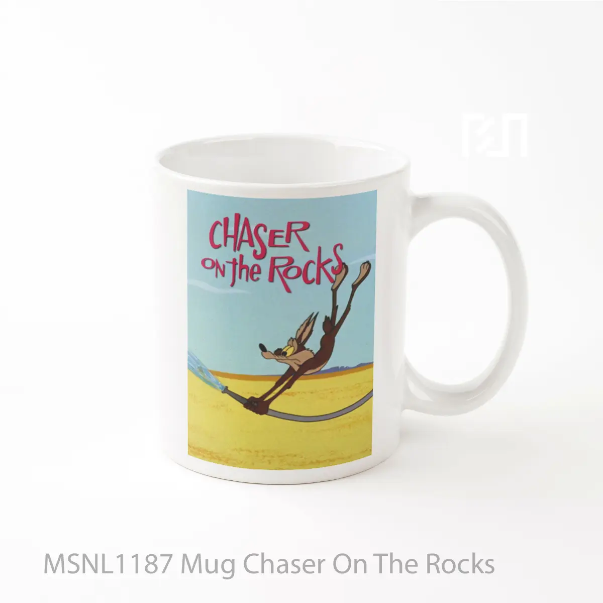 Mug Chaser On The Rocks Gelas Keramik Tema Film MSNL1187