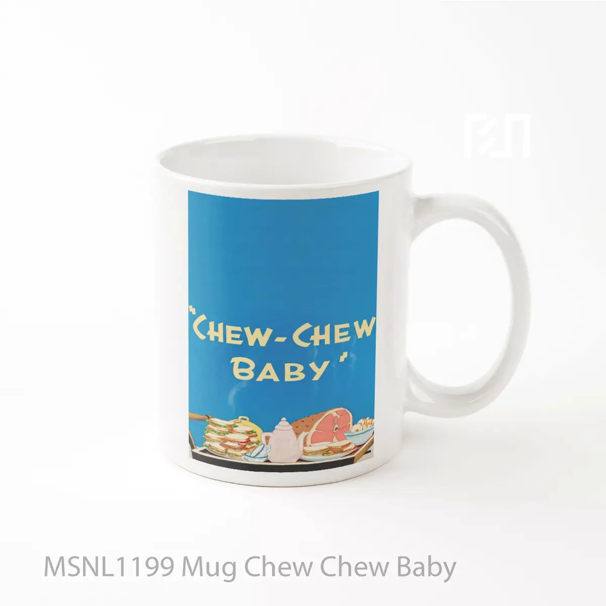 Mug Chew Chew Baby Gelas Keramik Tema Film MSNL1199