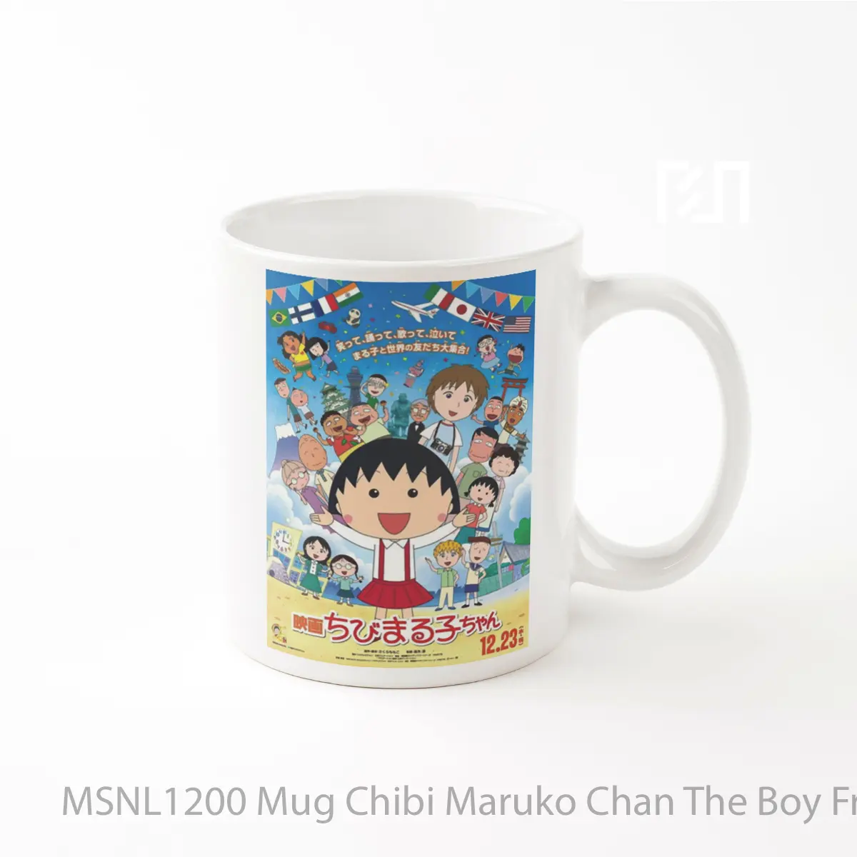 Mug Chibi Maruko Chan The Boy From Italy Gelas Keramik Tema Film MSNL1200