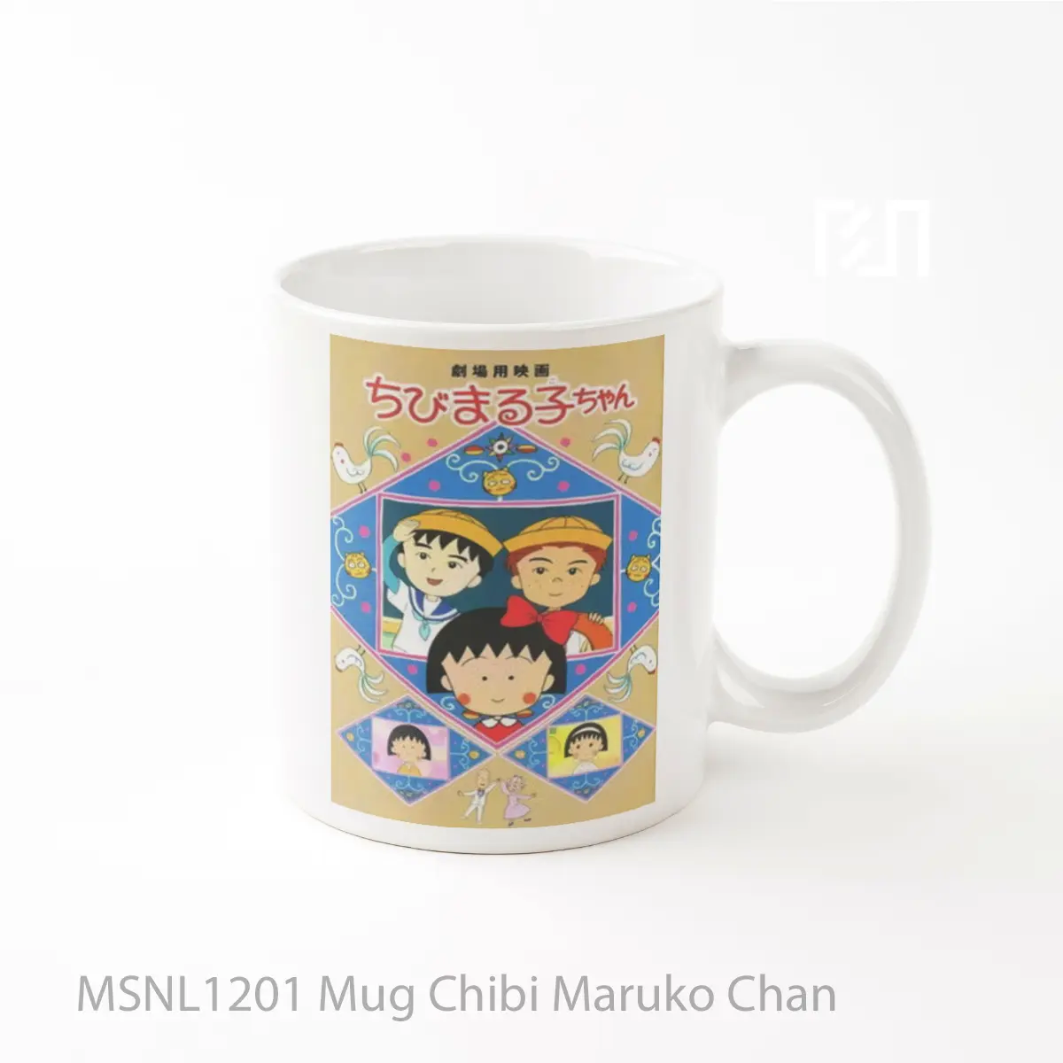 Mug Chibi Maruko Chan Gelas Keramik Tema Film MSNL1201