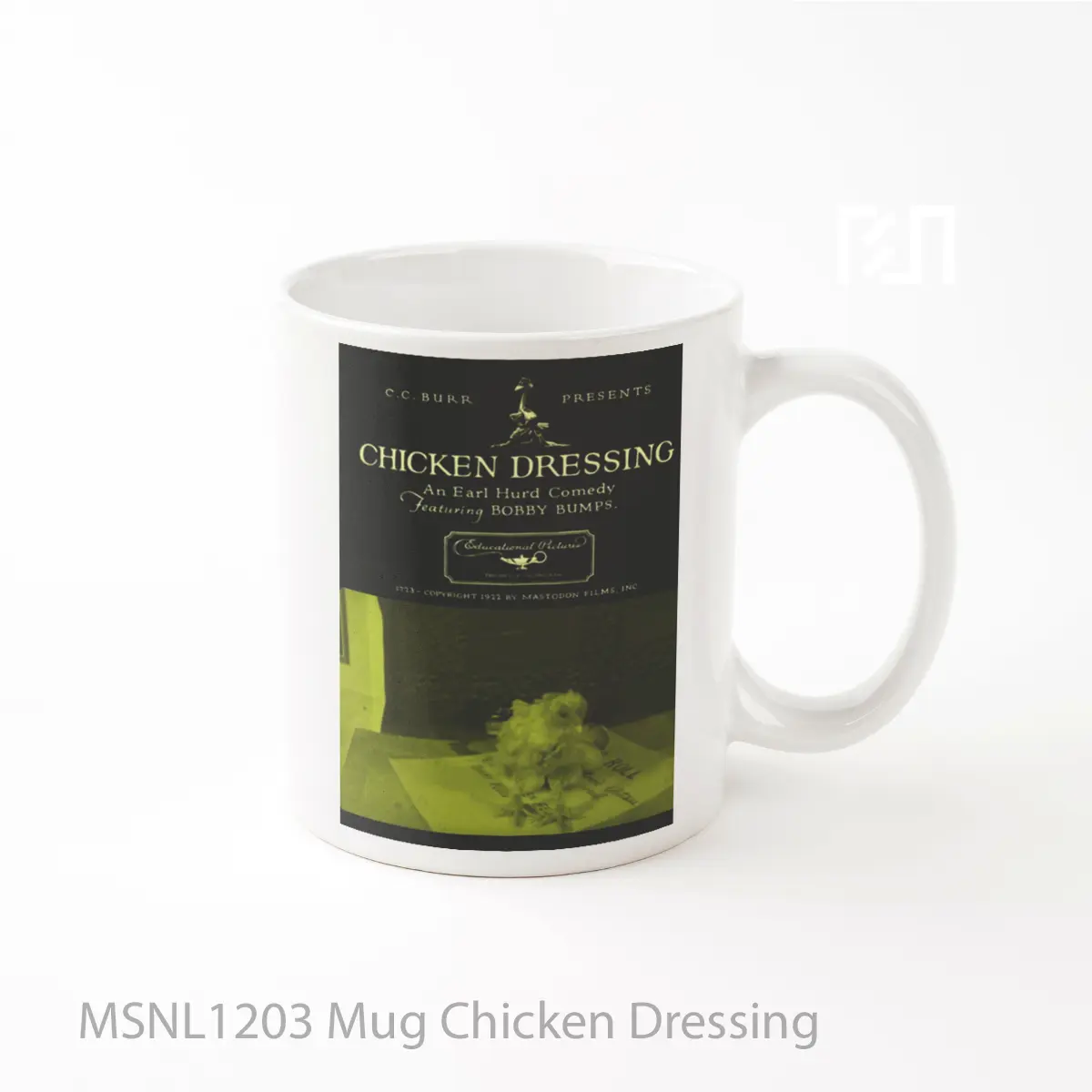 Mug Chicken Dressing Gelas Keramik Tema Film MSNL1203