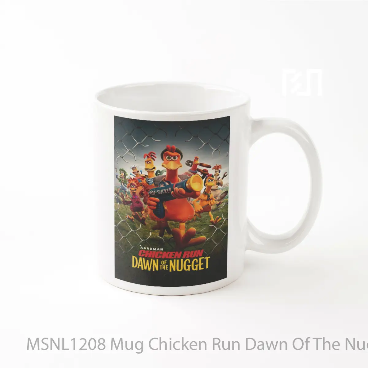 Mug Chicken Run Dawn Of The Nugget Gelas Keramik Tema Film MSNL1208