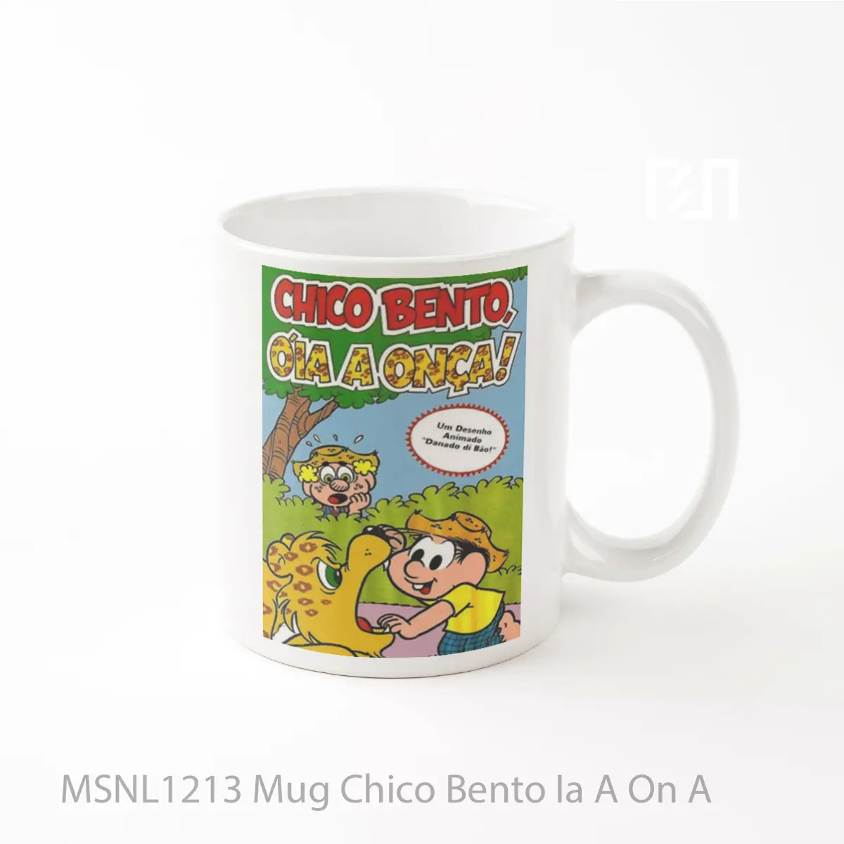 Mug Chico Bento Ia A On A Gelas Keramik Tema Film MSNL1213
