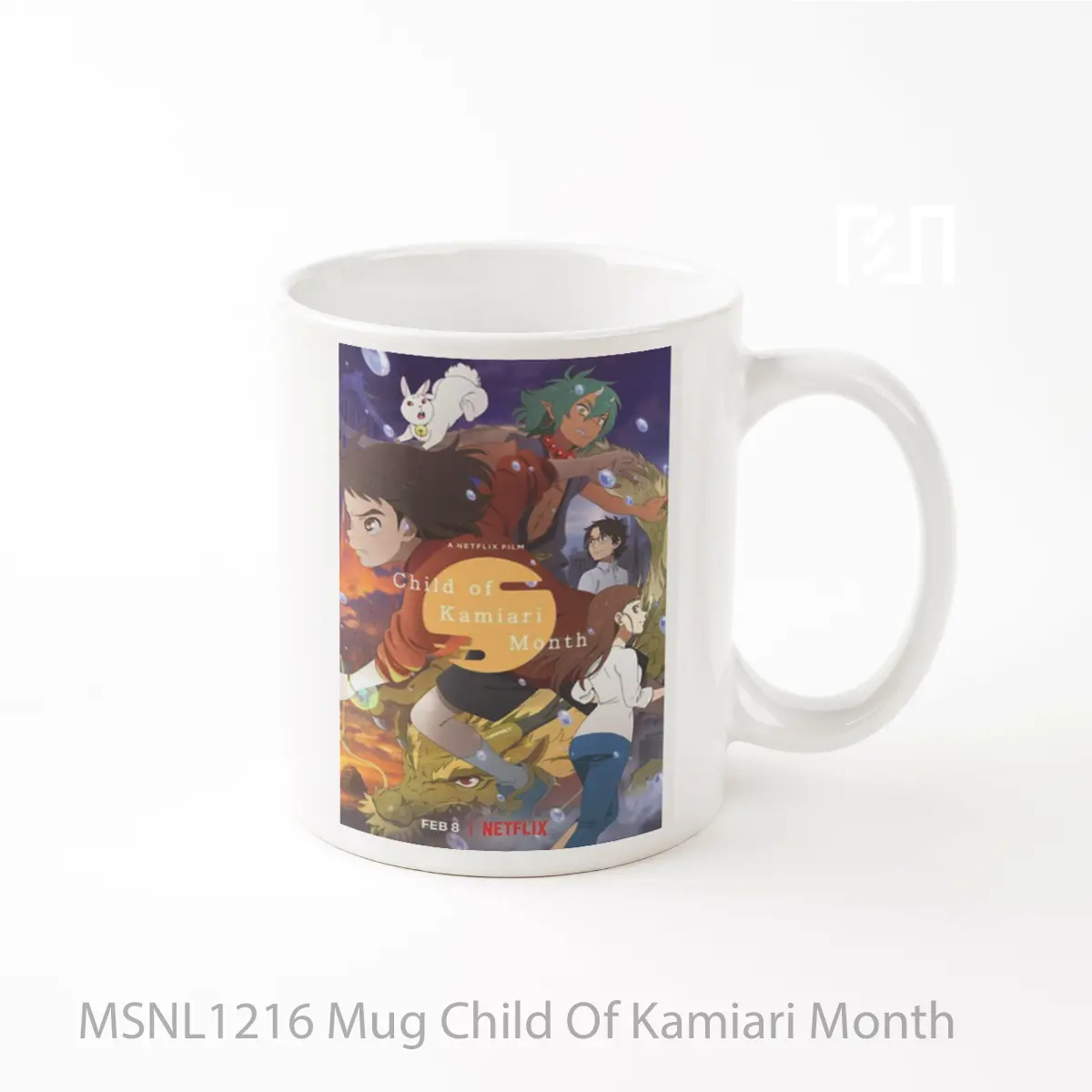 Mug Child Of Kamiari Month Gelas Keramik Tema Film MSNL1216