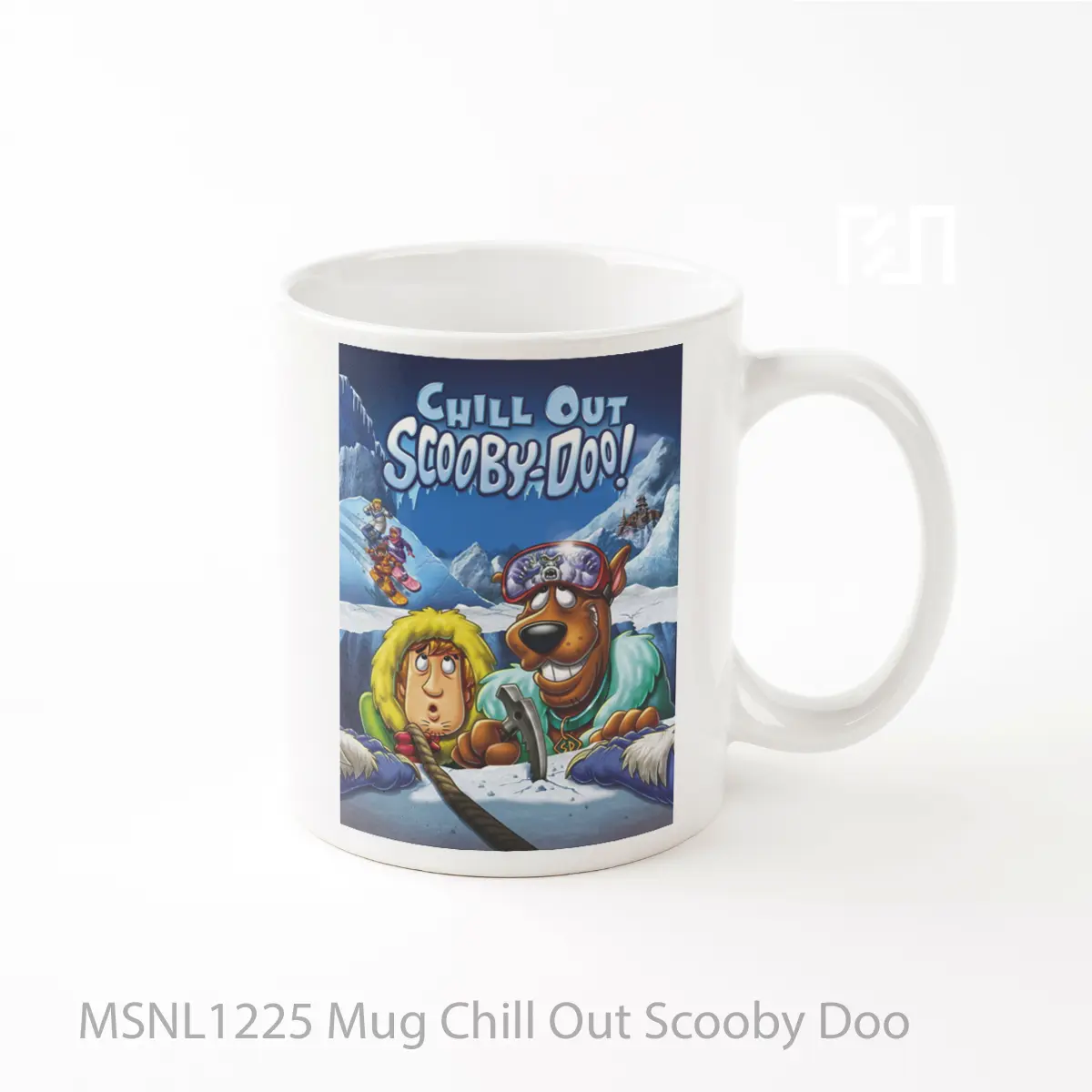 Mug Chill Out Scooby Doo Gelas Keramik Tema Film MSNL1225