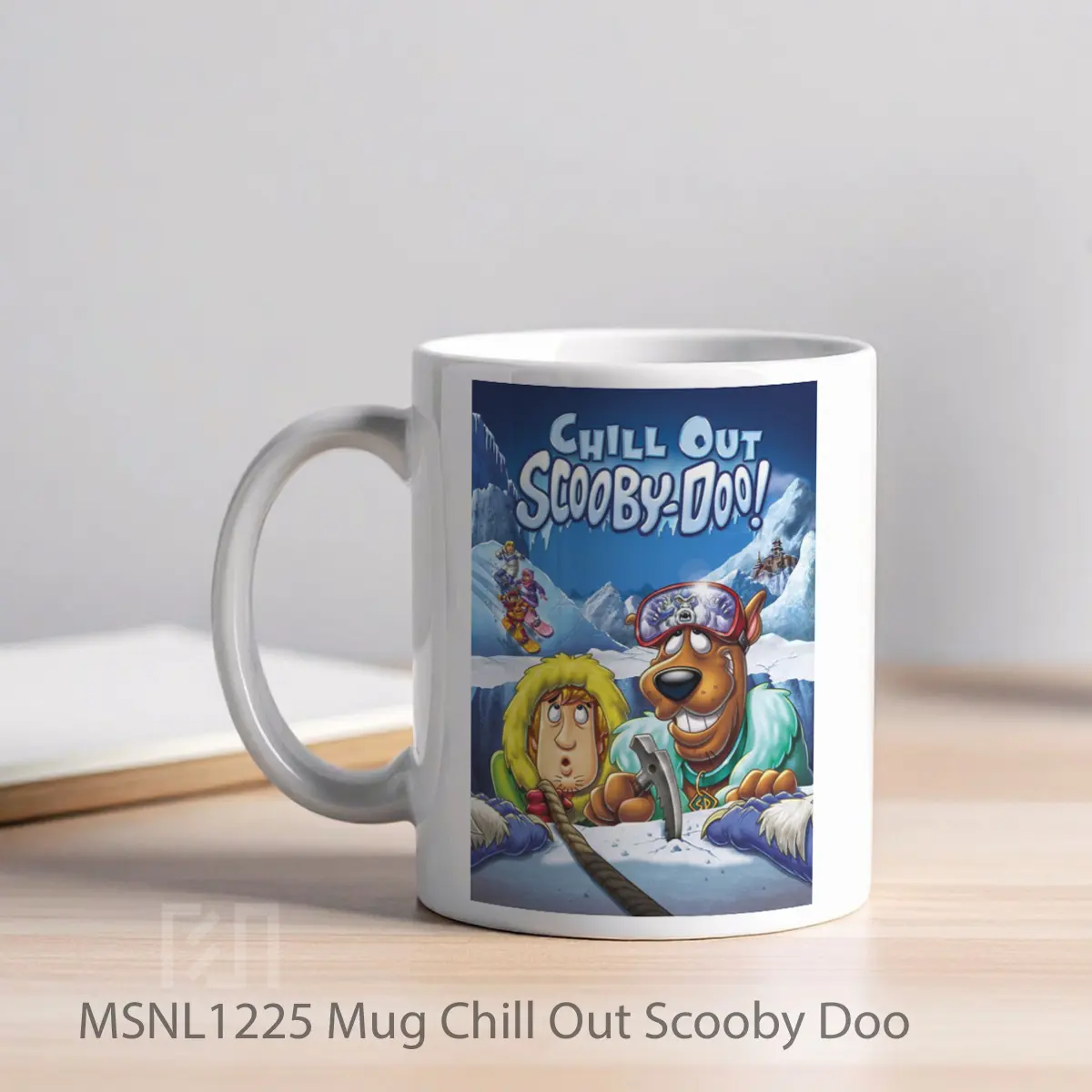 Mug Chill Out Scooby Doo Gelas Keramik Tema Film MSNL1225 - Tampak Kiri