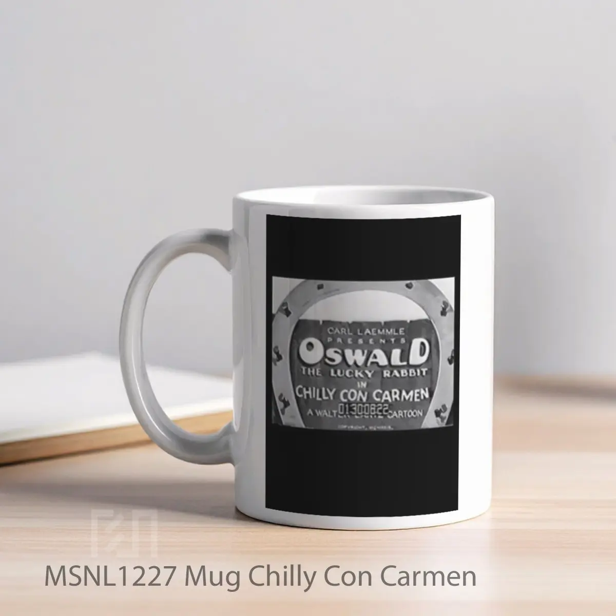 Mug Chilly Con Carmen Gelas Keramik Tema Film MSNL1227 - Tampak Kiri