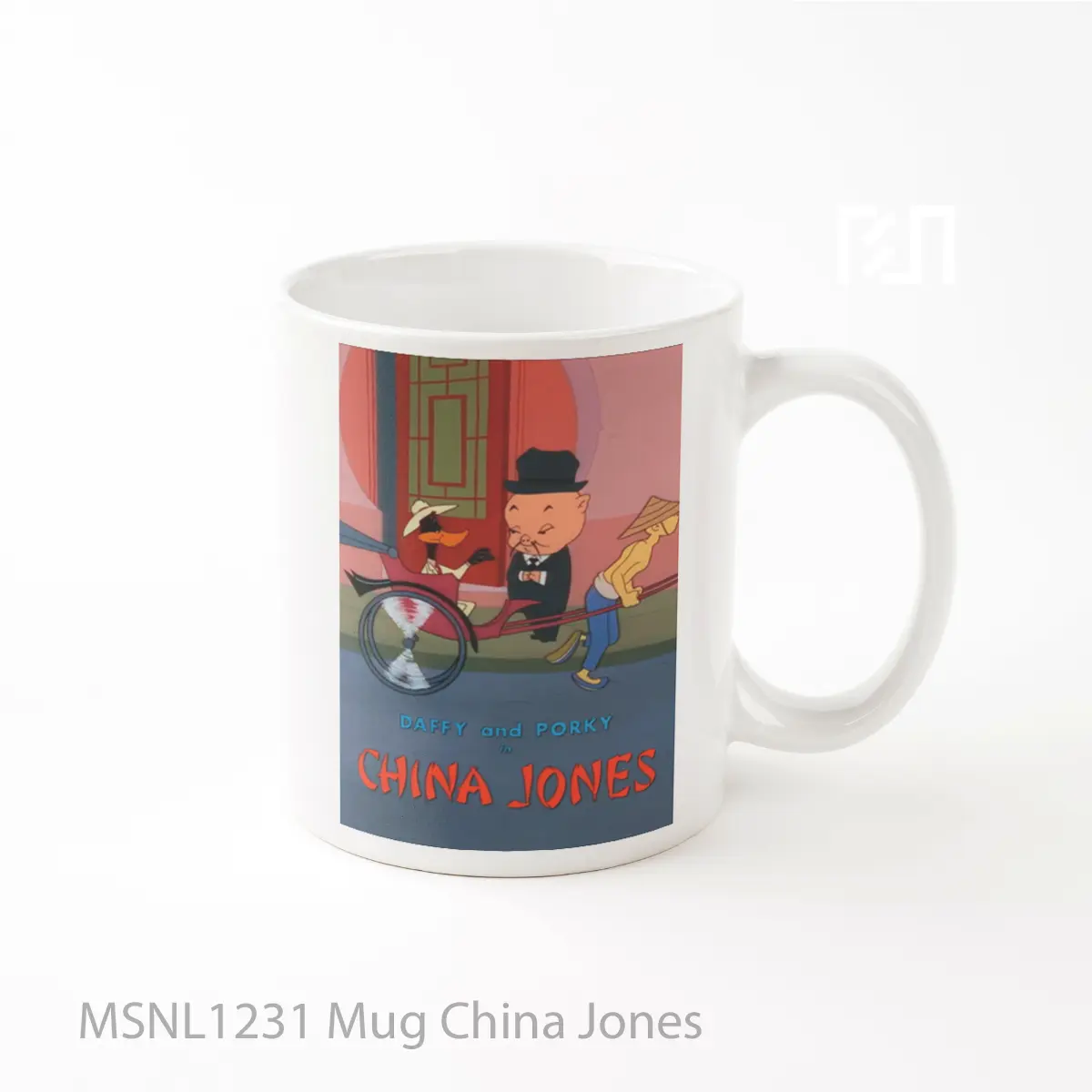 Mug China Jones Gelas Keramik Tema Film MSNL1231