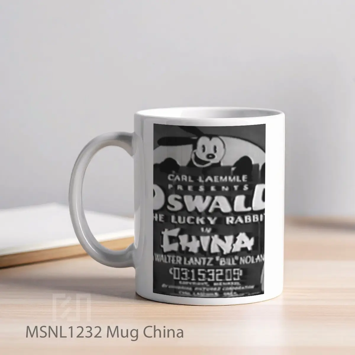 Mug China Gelas Keramik Tema Film MSNL1232 - Tampak Kiri