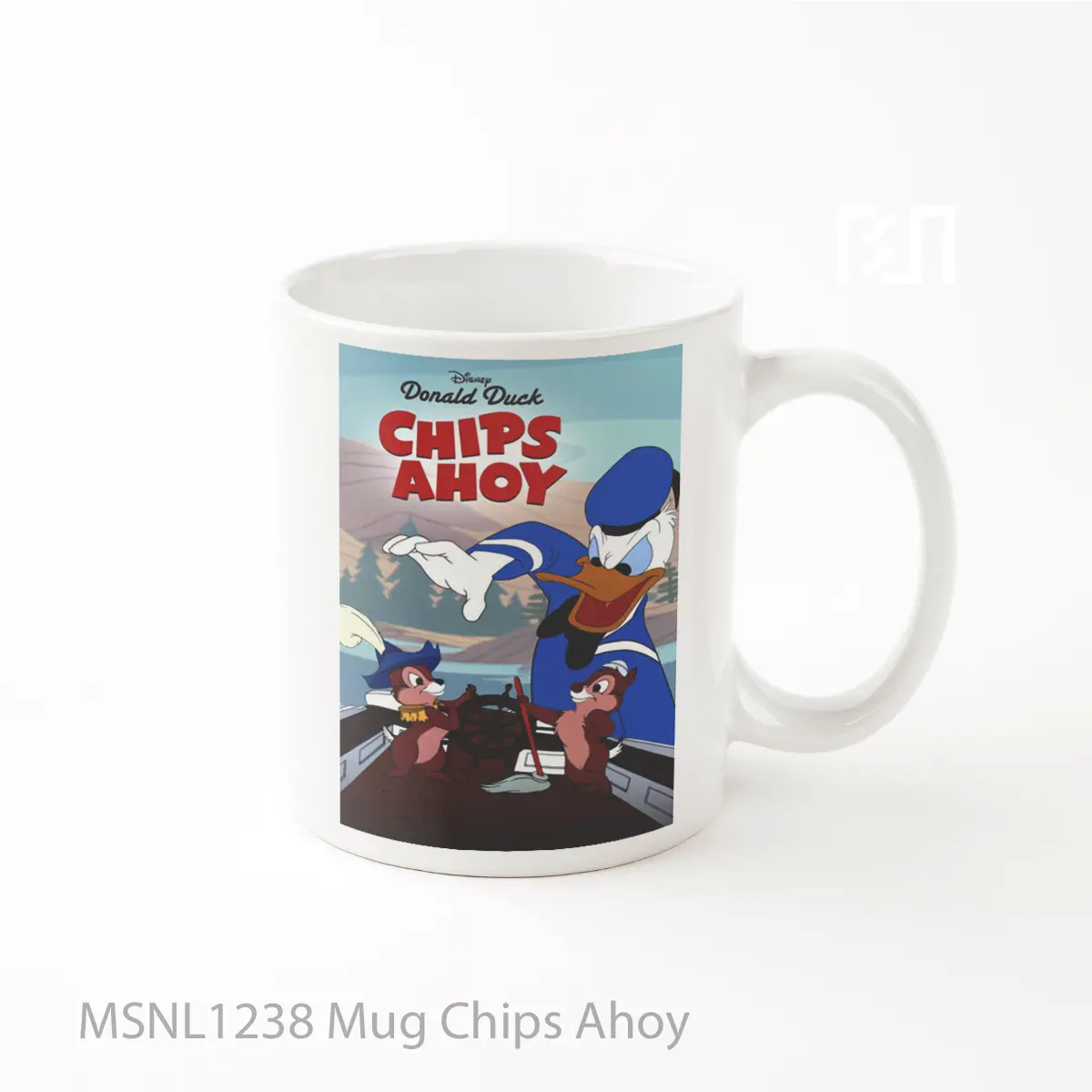 Mug Chips Ahoy Gelas Keramik Tema Film MSNL1238
