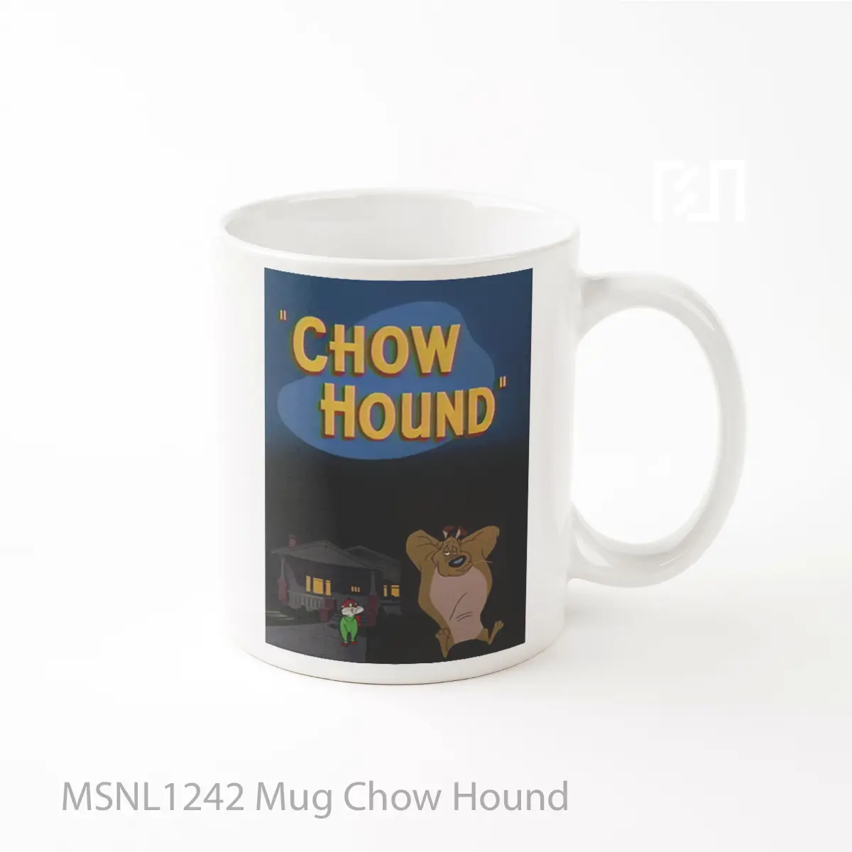 Mug Chow Hound Gelas Keramik Tema Film MSNL1242