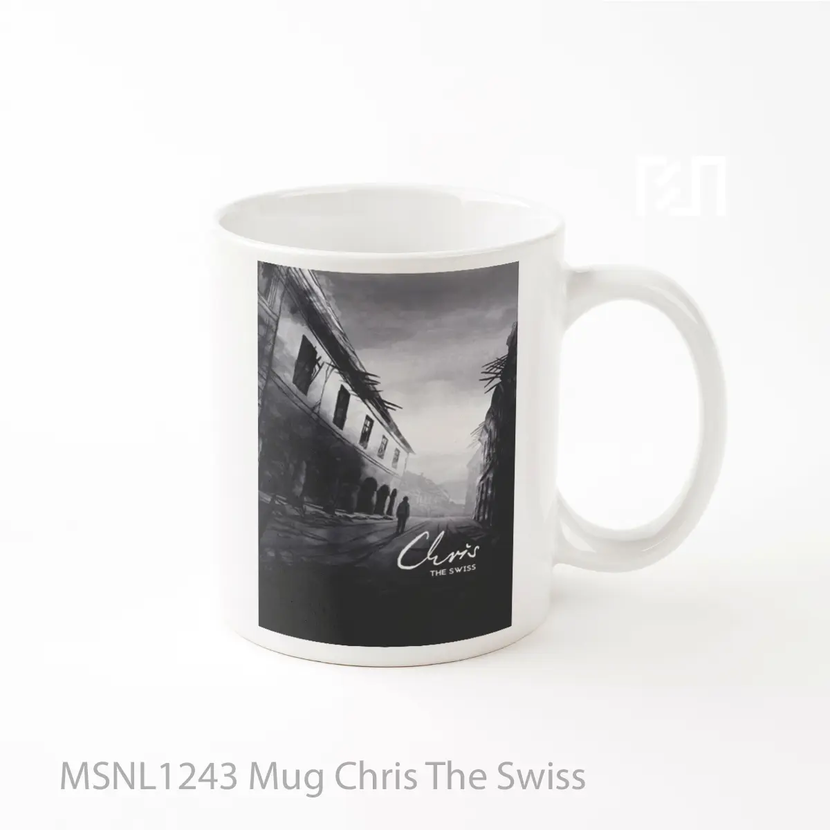 Mug Chris The Swiss Gelas Keramik Tema Film MSNL1243