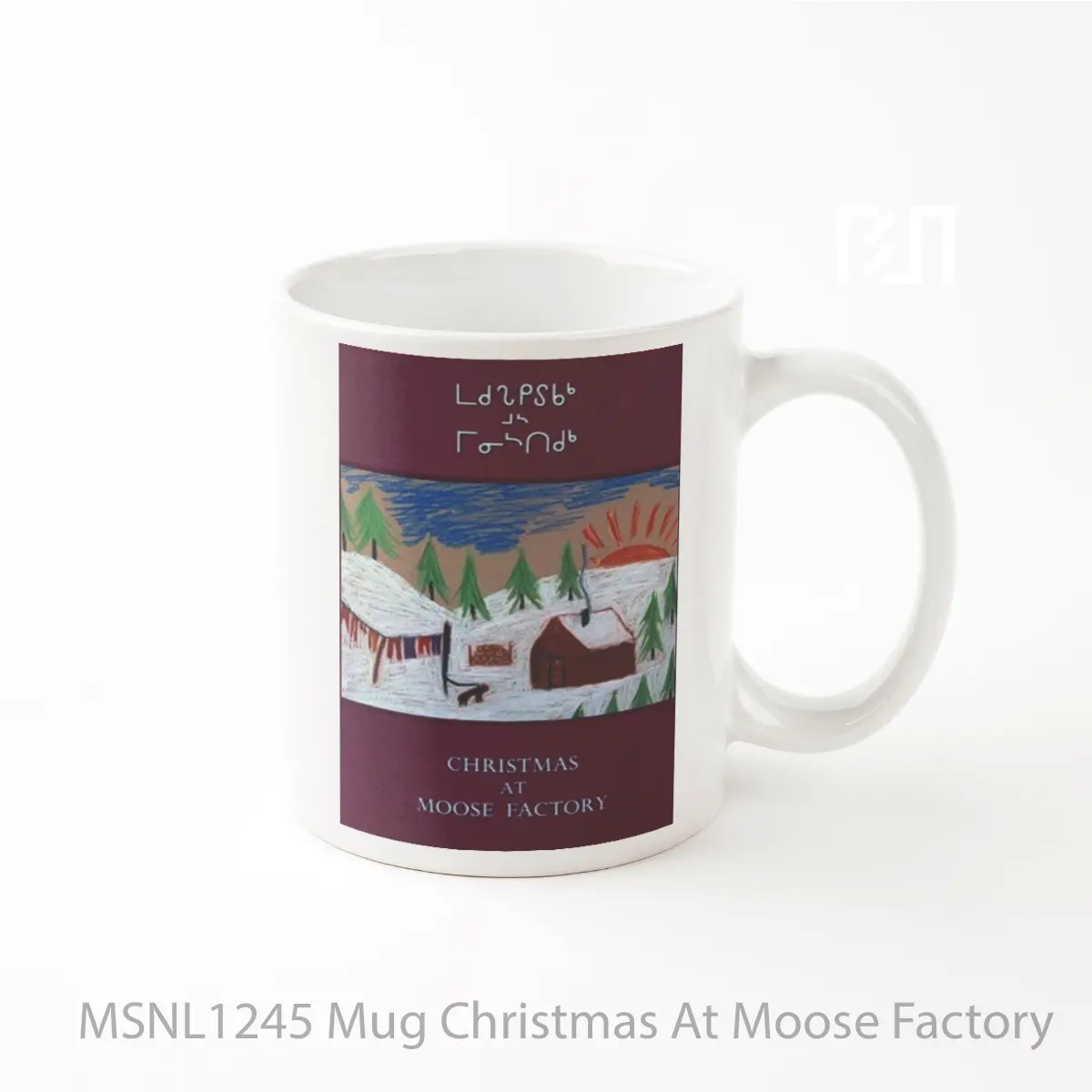 Mug Christmas At Moose Factory Gelas Keramik Tema Film MSNL1245