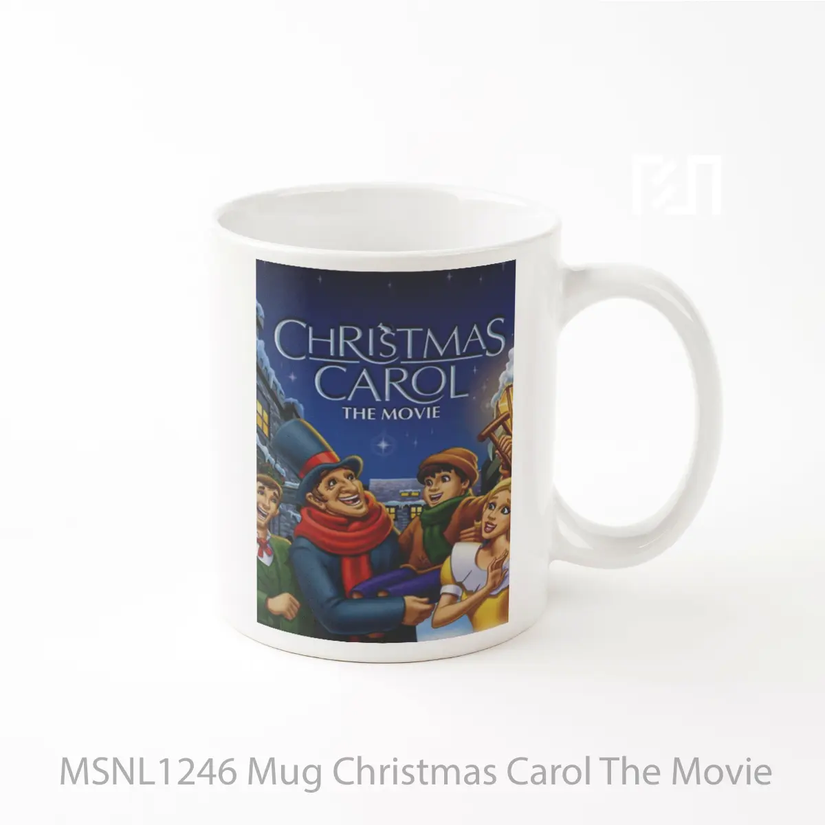 Mug Christmas Carol The Movie Gelas Keramik Tema Film MSNL1246