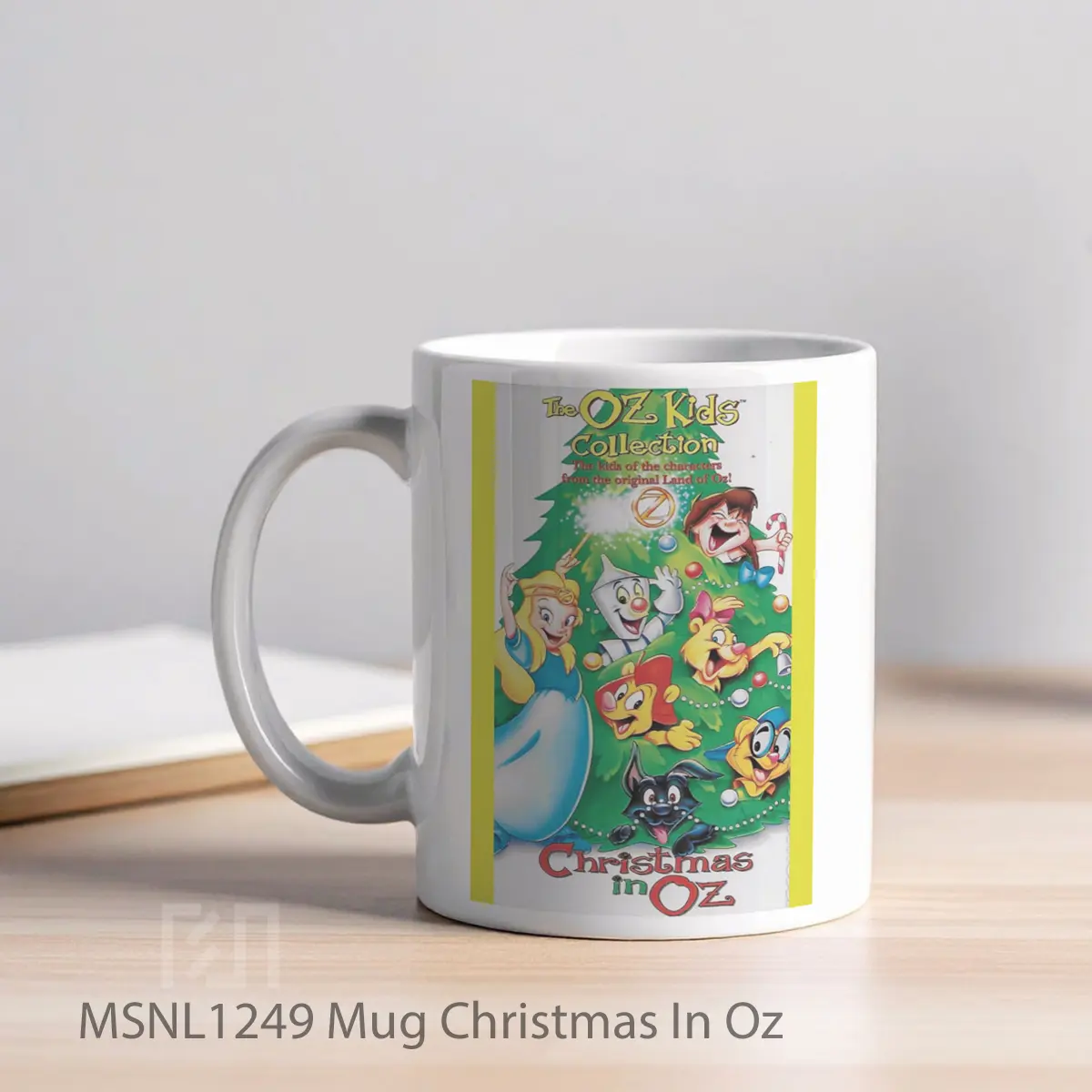 Mug Christmas In Oz Gelas Keramik Tema Film MSNL1249 - Tampak Kiri