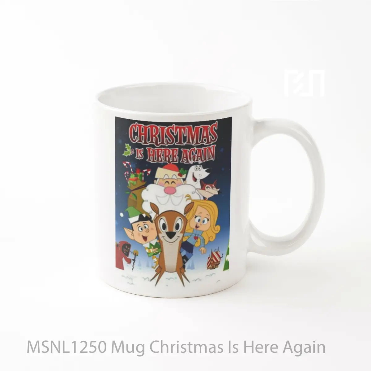 Mug Christmas Is Here Again Gelas Keramik Tema Film MSNL1250