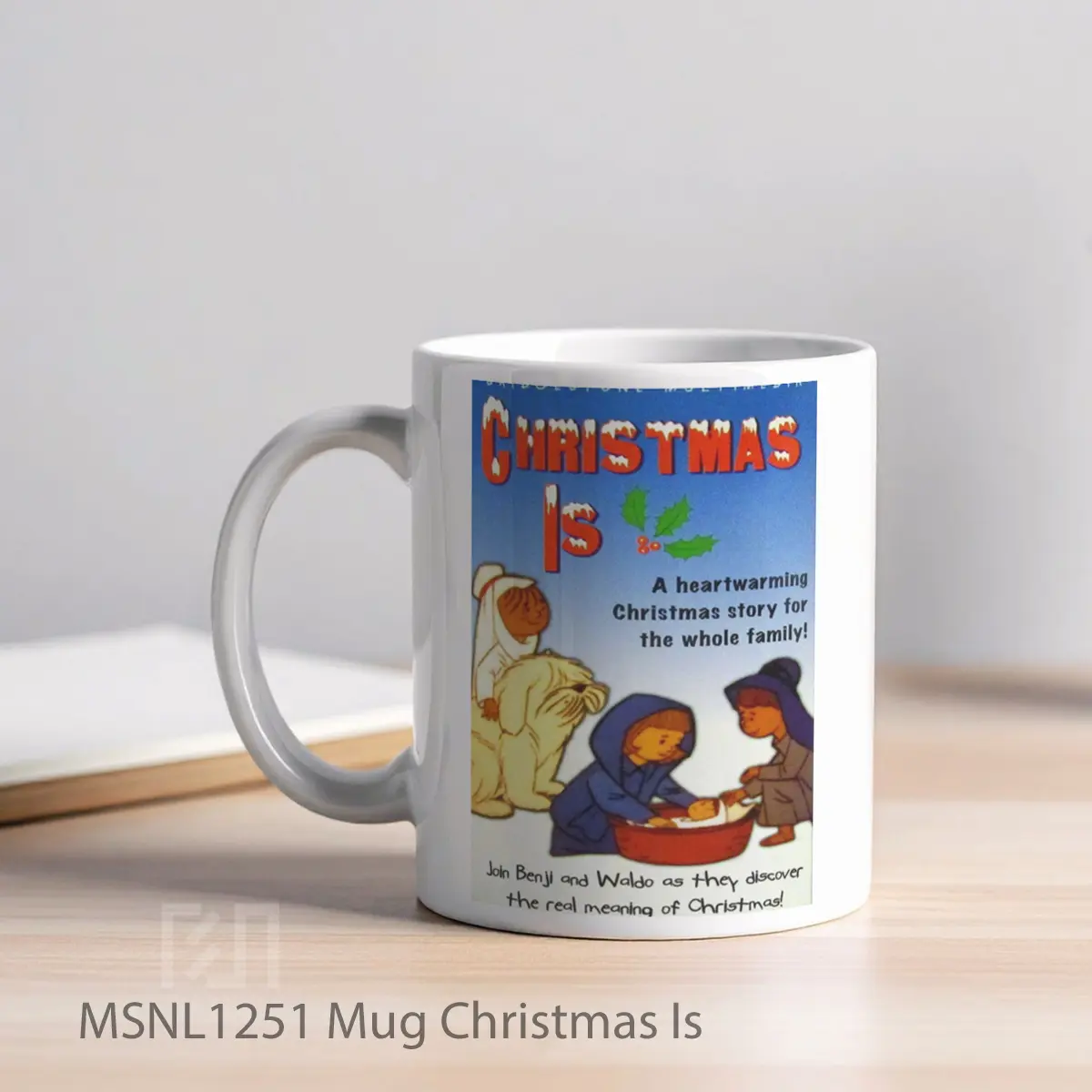 Mug Christmas Is Gelas Keramik Tema Film MSNL1251 - Tampak Kiri