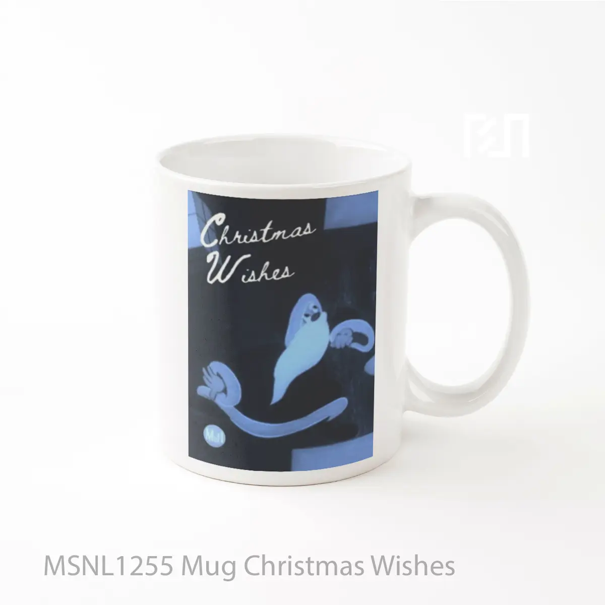Mug Christmas Wishes Gelas Keramik Tema Film MSNL1255