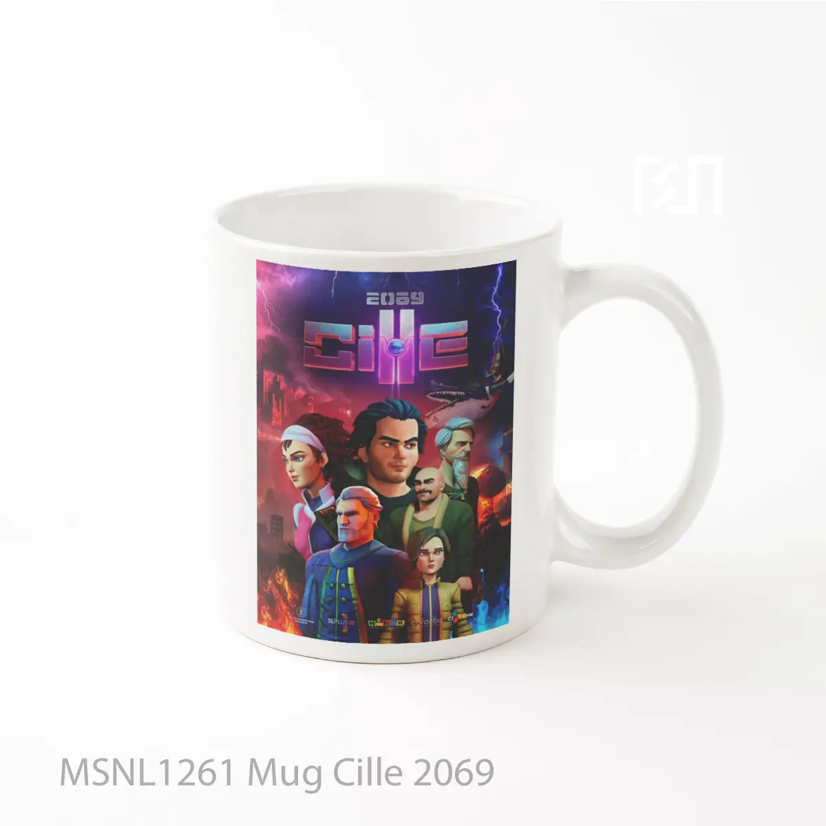Mug Cille 2069 Gelas Keramik Tema Film MSNL1261