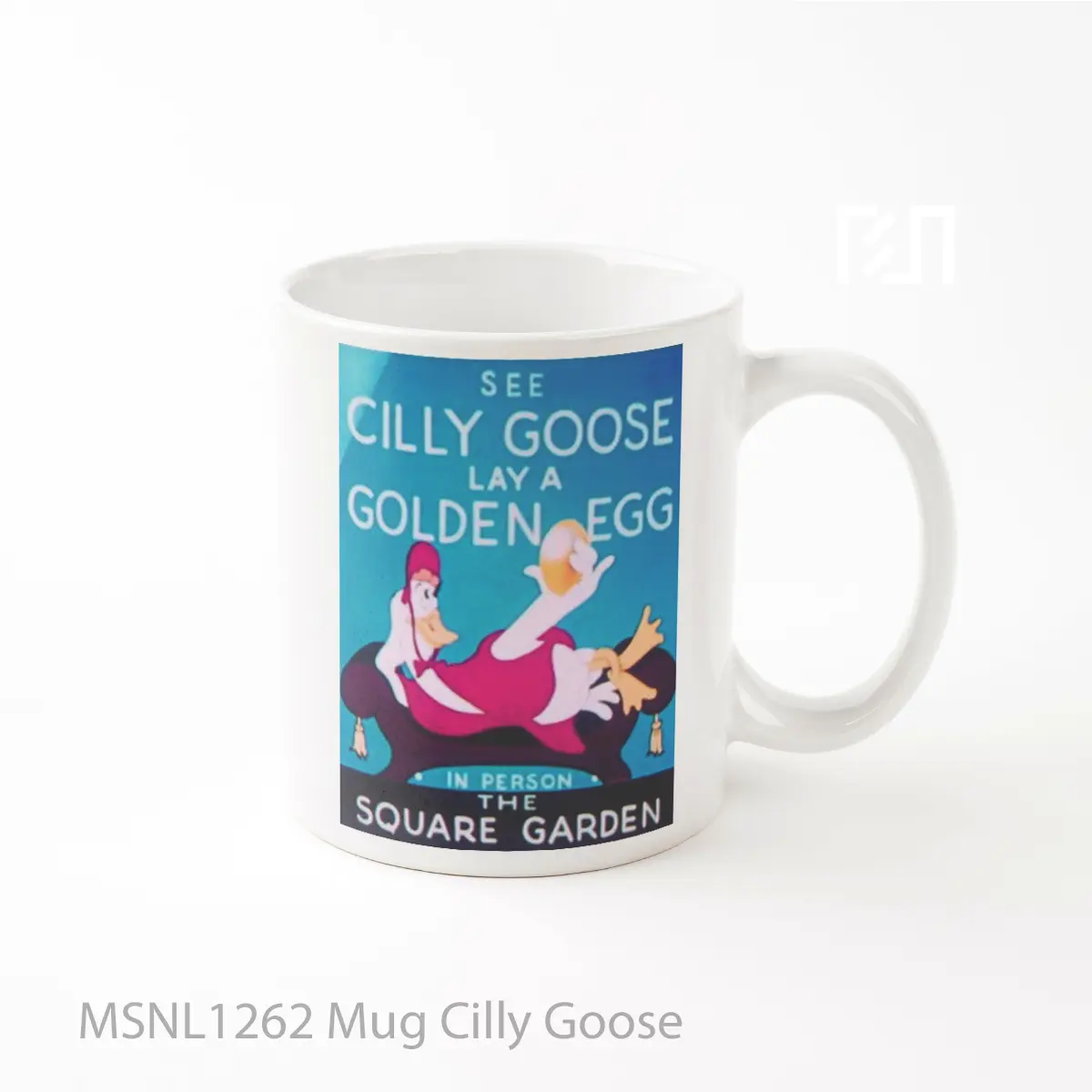 Mug Cilly Goose Gelas Keramik Tema Film MSNL1262