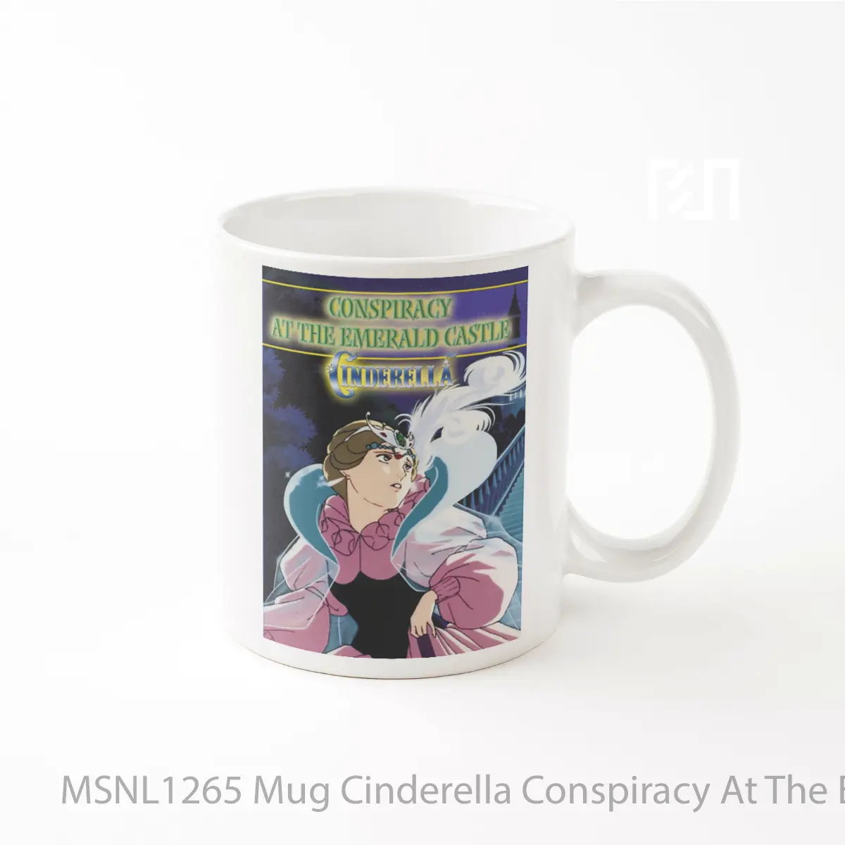 Mug Cinderella Conspiracy At The Emerald Castle Gelas Keramik Tema Film MSNL1265