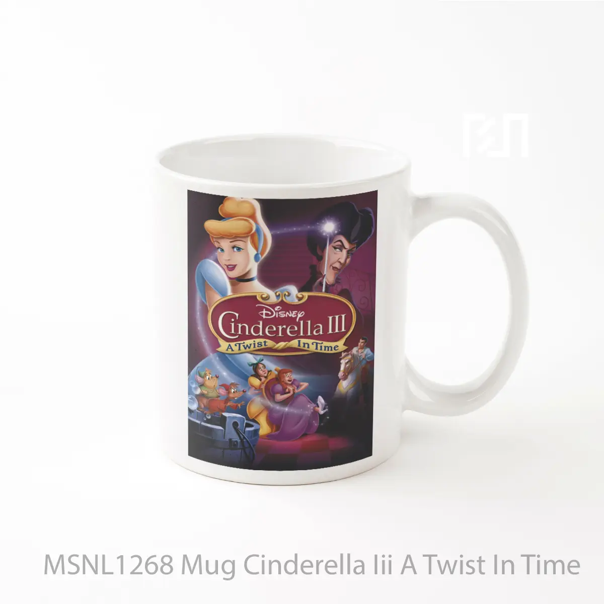 Mug Cinderella Iii A Twist In Time Gelas Keramik Tema Film MSNL1268