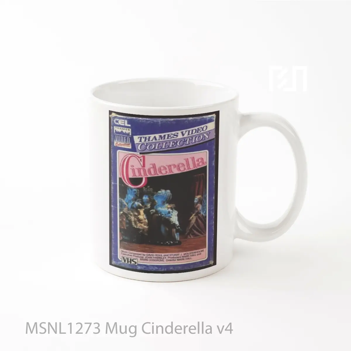Mug Cinderella V4 Gelas Keramik Tema Film MSNL1273