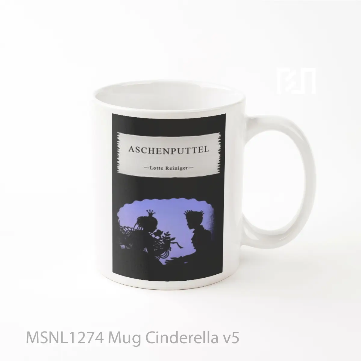 Mug Cinderella V5 Gelas Keramik Tema Film MSNL1274