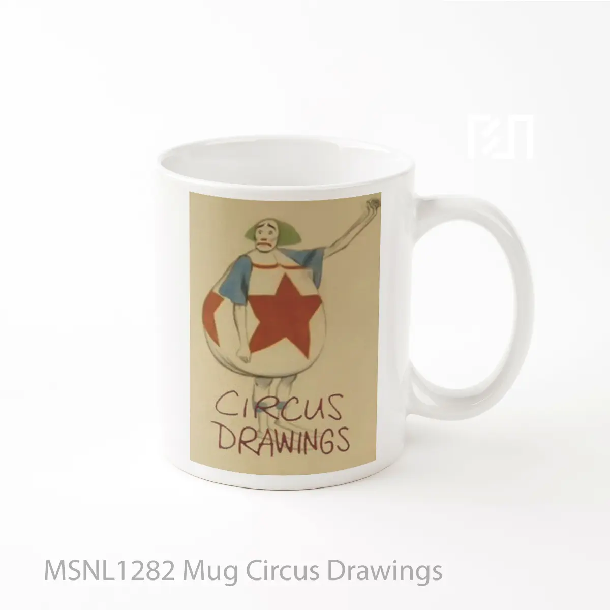 Mug Circus Drawings Gelas Keramik Tema Film MSNL1282
