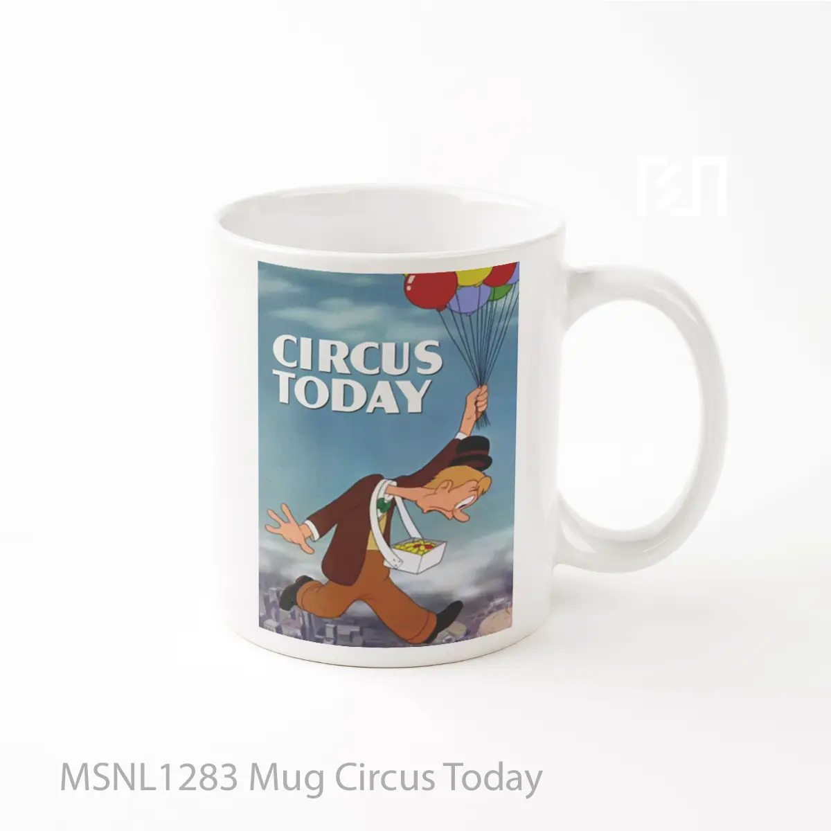 Mug Circus Today Gelas Keramik Tema Film MSNL1283