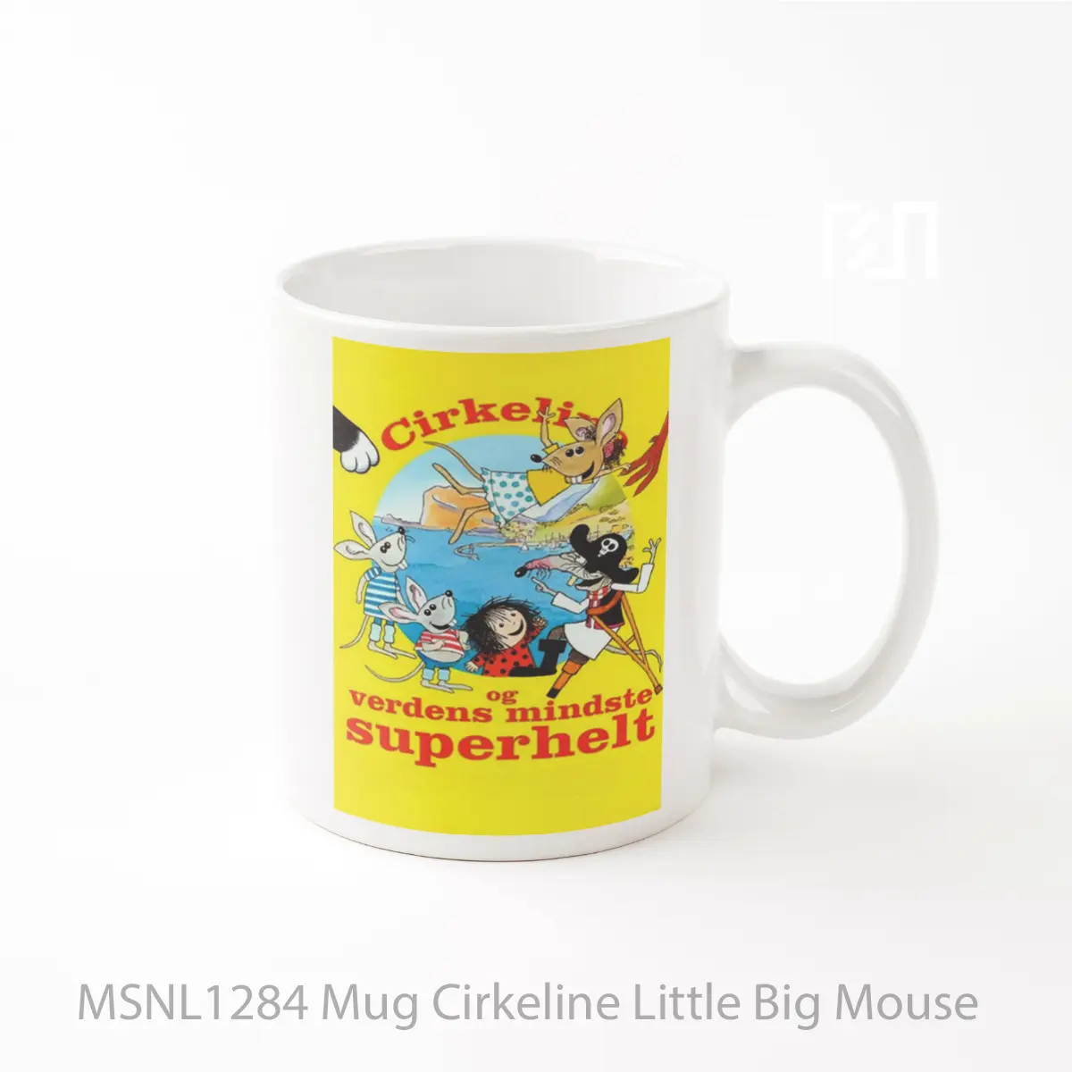 Mug Cirkeline Little Big Mouse Gelas Keramik Tema Film MSNL1284