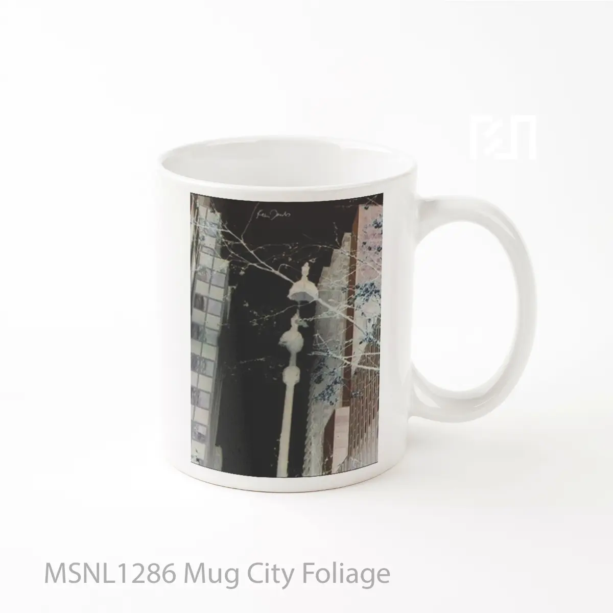 Mug Keramik Premium SNI - Mug City Foliage Gelas Keramik Tema Film MSNL1286