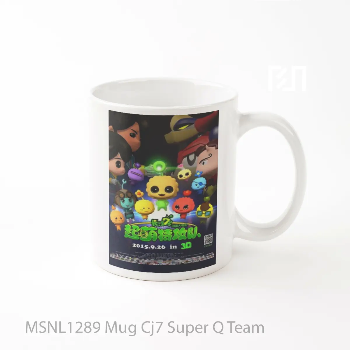 Mug Cj7 Super Q Team Gelas Keramik Tema Film MSNL1289