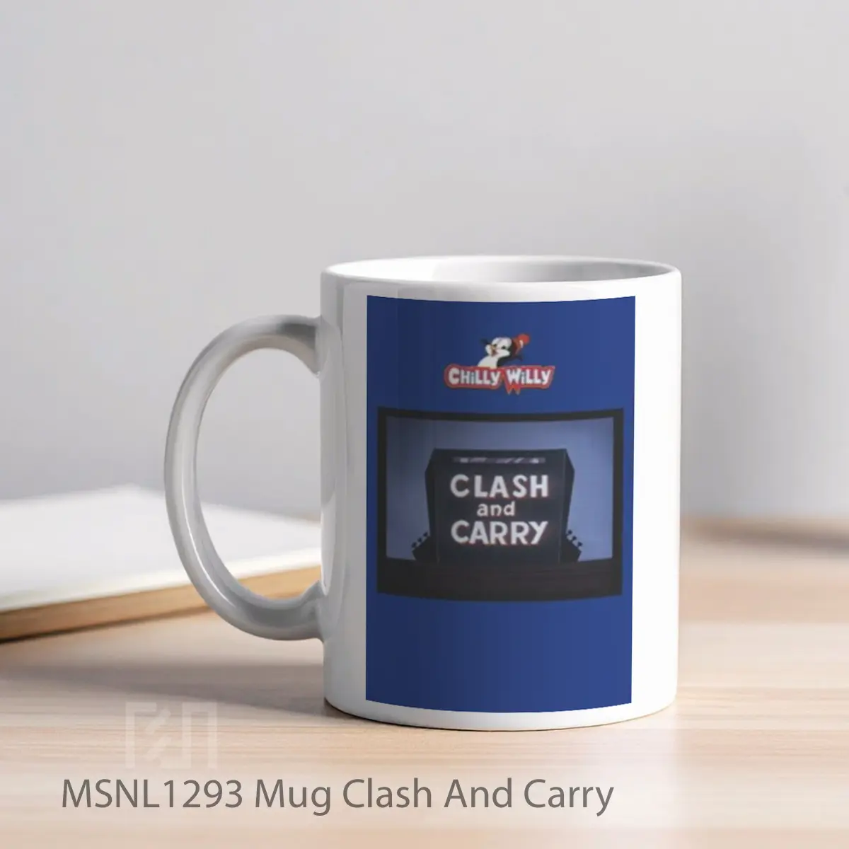 Mug Clash And Carry Gelas Keramik Tema Film MSNL1293 - Tampak Kiri